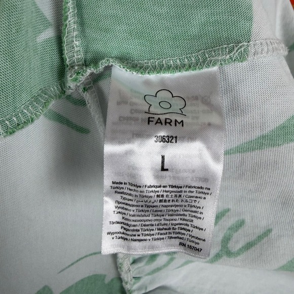 Farm Rio Rainbow Toucans Organic Cotton Maxi Dress Large Tiered Resort Colorful - Picture 8 of 12